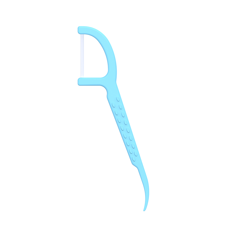 ISO-godkjent Mint Flavor Tanntråd Velg ABS plast tannpirker med tanntråd