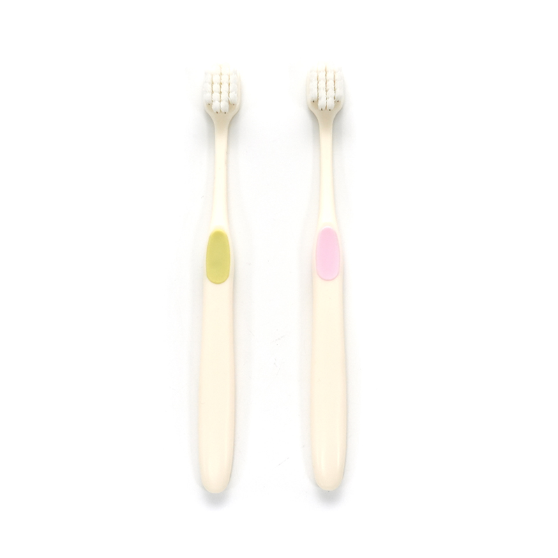 PP/TPE-håndtak USA-stil Ultrafin myk PBT-børste for voksne dyprengjørende tannbørste